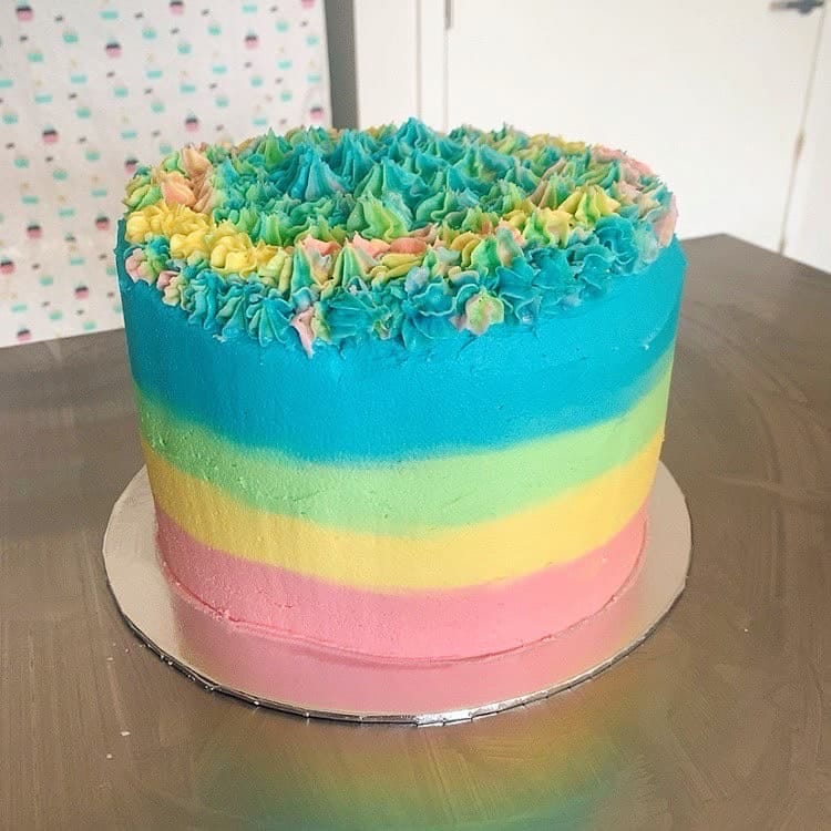 Rainbow cake | Oh Darlin' Catering